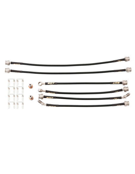 SET 6 LATIGUILLOS METÁLICOS FORD RANGER WILDTRACK
