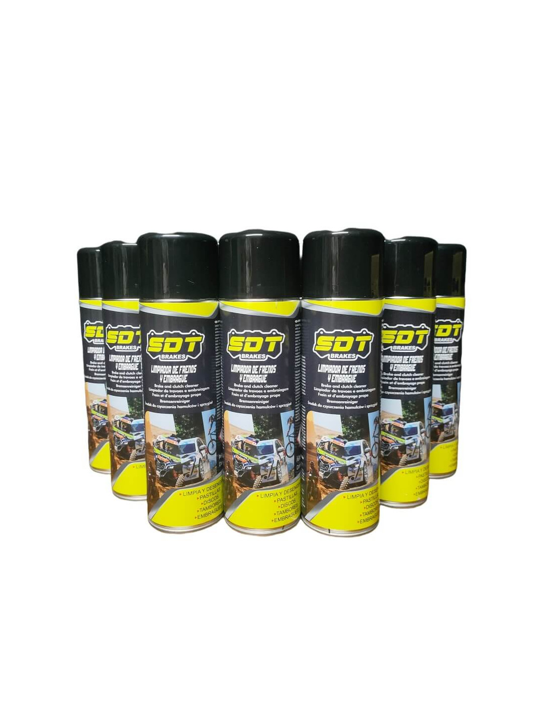 Limpiador de frenos spray 500 ml (Pack 12 unidades)