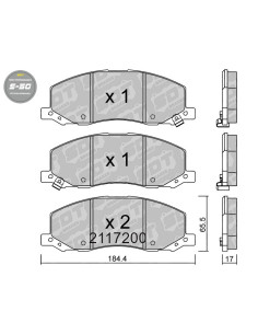 PASTILLAS DE FRENO DELANTERAS HIGH PERFORMANCE S50 OPEL INSIGNIA A G09 SAAB 9-5 YS3G