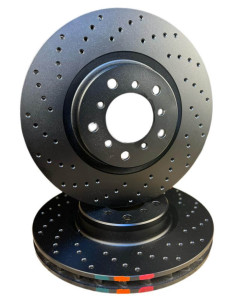 DISCOS DELANTEROS SPORT CUT-MOON Ø325X28MM BMW SERIE 3 E46 M3 3.0I V6 COUPE - CABRIO