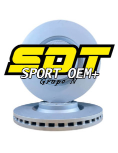 DISCOS DELANTEROS SPORT OEM+ Ø280 Clio mk2 2.0 16V RS 172/182 MEGANE MK1 2.0 16V SPIDER TWINGO RS