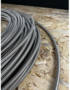 TUBO DE FRENO METÁLICO SDT BRAKES DASH 3 SIN RECUBRIR POR METROS (PTFE - INOX 304L) 2