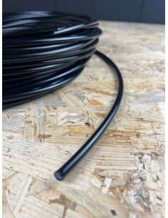 TUBO DE FRENO METÁLICO SDT BRAKES DASH 3 NEGRO POR METROS (PTFE - INOX 304L - PVC NEGRO) 2