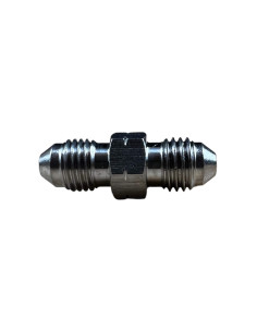Stainless steel fitting brake adaptor male 3/8” X 24 UNF to male 10x125 (Convex - convex)