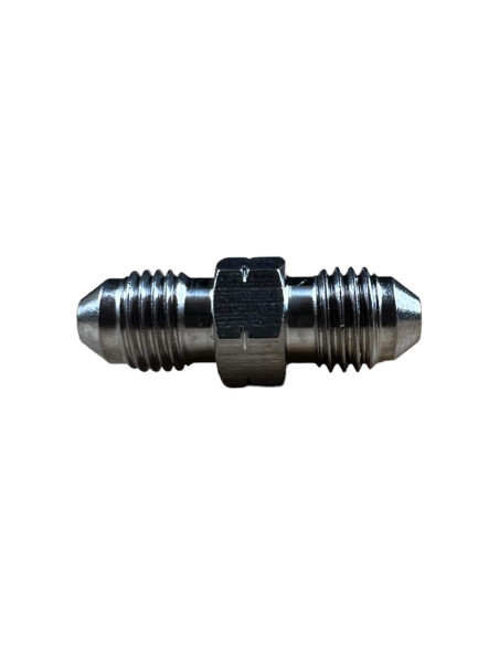 RACOR ADAPTADOR DE FRENO EN ACERO INOXIDABLE MACHO 3/8” X 24 UNF CONVEXO A MACHO 10x125 CONVEXO