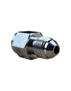 Stainless steel fitting brake adaptor male 7/16” 20UNF to female 10x100 (Convex - convave) 2