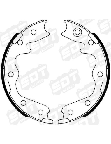 MORDAZAS DE FRENO DE MANO HIGH PERFORMANCE NISSAN SKYLINE R32 R33 R34 300ZX Z32 (4 UDS)