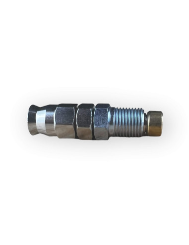ColorFittings Purple -8AN 90° Swivel Hose End Fitting – Polished & Anodized, Laser Etched