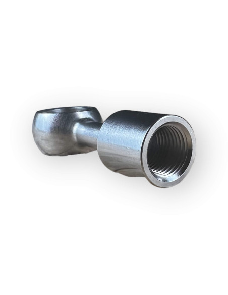 RACOR ADAPTADOR BANJO RECTO LATIGUILLO DE FRENO BOMBA RADIAL A AXIAL M.10x100
