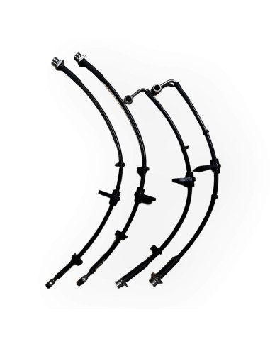 SET 4 METALLIC BRAKELINES HOSE FOR TOYOTA GR86
