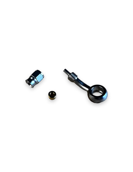 RACOR BANJO 25º Ø10 INOXIDABLE REUSABLE PARA TORNILLO DE 10X100, 3/8, 10X125