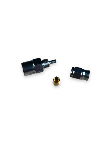 RACOR HEMBRA FIJA INOXIDABLE 3/8" 24 UNF REUSABLE