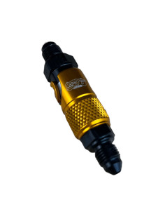 Full aluminium female-male UNF quick connector (dash3) for brake and clutch fluid (EPDM)