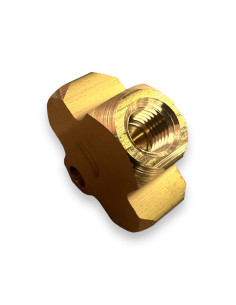 RACOR REPARTIDOR T DE 3 VÍAS HEMBRA 10x125