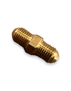 3/8" x 24UNF MALE CONVEX MALE TO MALE CONVEX 3/8" x 24UNF CONVEX MALE ADAPTER FITTING