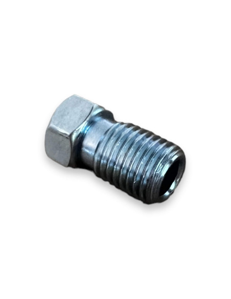 RACOR MACHO 3/8" 24UNF DE ACERO PARA TUBO DE FRENO 4.75MM