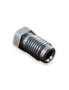 RACOR MACHO M12x100 PARA TUBO DE FRENO 4.75MM