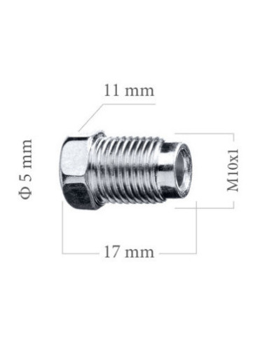 thumbnail image 2 of 10m Brake Line Kit – 4.75mm Steel Brake Pipe With 10 Fittings & 5 Connectors – M10x1 – Auprotec 2 of 2