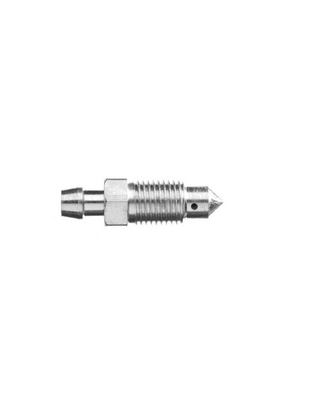 TORNILLO SANGRADOR PURGADOR DE ACERO 3/8" 24UNF SANGRADOR LARGO 34MM