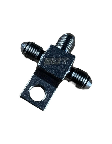 Stainless steel fitting TEE male 3/8” X 24 UNF (Convex)