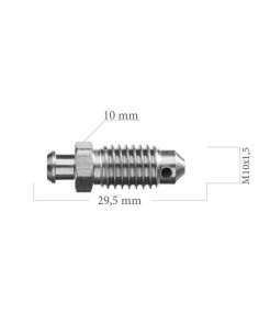 TORNILLO PURGADOR DE PINZA DE FRENO M10x150 SANGRADOR LARGO 29MM 2