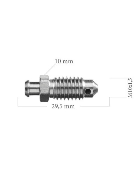 Brake caliper bleed nipple screw M10x150 29MM LARGE