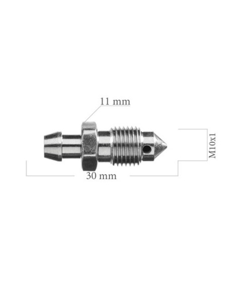Brake caliper bleed nipple screw SCREW M10X100 30MM LARGE