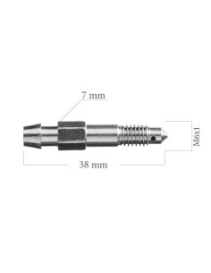 TORNILLO PURGADOR DE PINZA DE FRENO M6X100 SANGRADOR LARGO 38MM 2