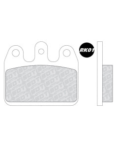 PASTILLAS TRASERAS DE KART STANDARD RACING RK01 CRG MARANELLO DD2 KZ CRG VEN05/V09