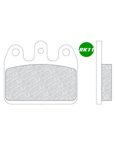 PASTILLAS TRASERAS DE KART SOFT RACING RK11 CRG MARANELLO DD2 KZ CRG VEN05/V09