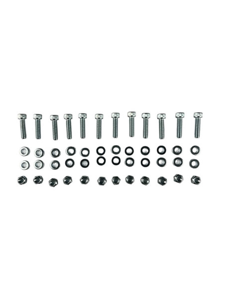 Set of 12 M6 allen screws for two-piece discs 25mm total length (excluding head) thread section 25mm