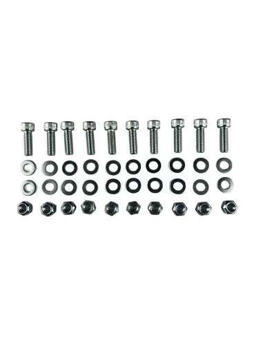 KIT TORNILLERIA ALLEN M8x25MM (10 TORNILLOS 25MM 20 ARANDELAS 10 TUERCAS)