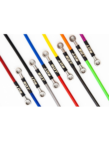 SET 6 STAINLESS STEEL BRAKELINES HOSES FOR FORD FOCUS MK1 2.0 ST 170HP