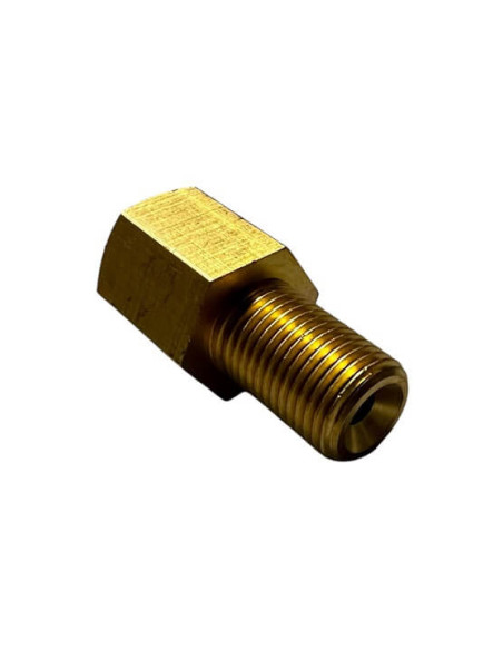 RACOR REDUCTOR HEMBRA CONCAVA M12X100 A MACHO CONCAVO M10X100