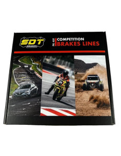 JUEGO DE 6 LATIGUILLOS METALICOS PARA  RENAULT MEGANE IV 1.8 RS 280 CUP 300 TROPHY 2