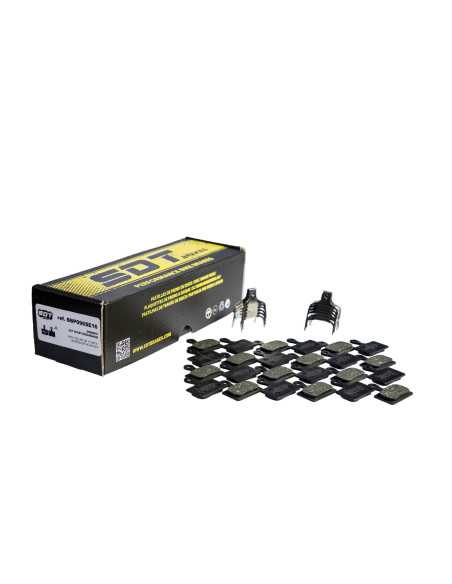 PACK TALLER 12 JUEGOS DE PASTILLAS DE FRENO DE BICICLETA SPORT ENDURANCE BB096SE16