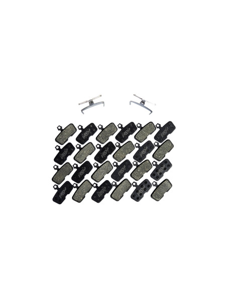 PACK TALLER 12 JUEGOS DE PASTILLAS DE FRENO DE BICICLETA SPORT ENDURANCE BB055SE16