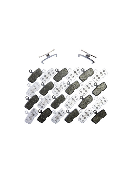 PACK TALLER 12 JUEGOS DE PASTILLAS DE FRENO DE BICICLETA SPORT ALLTERRAIN BB055ST22