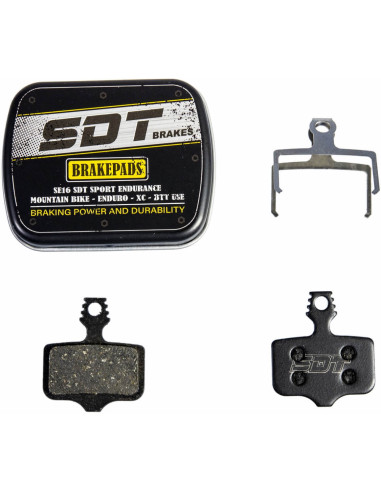 PASTILLAS BICICLETA SPORT ENDURANCE SE16 AVID ELIXIR 1/3/5/7. SRAM X SERIES / DB SERIES.
