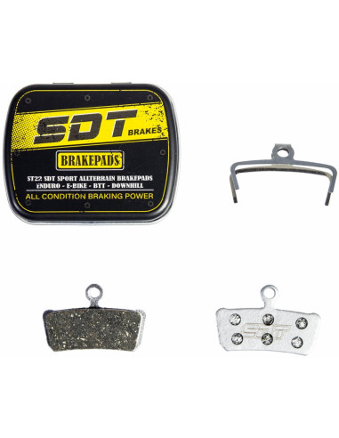 ST22 BICYCLE BRAKEPADS SPORT ALLTERRAIN AVID X0 TRAIL / 7 TRAIL / 9 TRAIL. SRAM GUIDE R / RSC