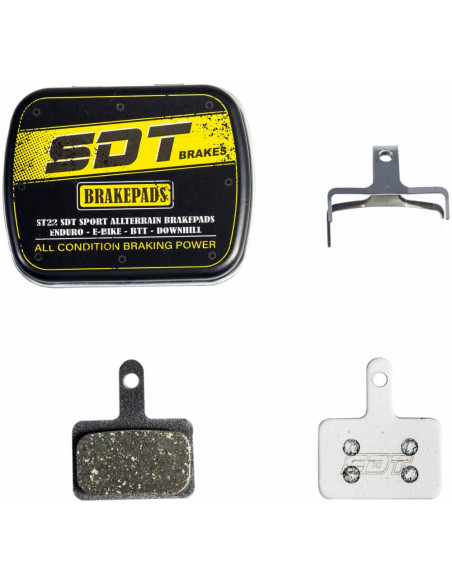 PASTILLAS BICICLETA SPORT ALLTERRAIN ST22 SHIMANO DEORE - TEKTRO AURIGA / DRACO