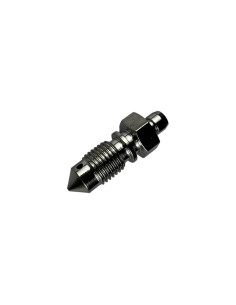 TORNILLO SANGRADOR PURGADOR DE ACERO INOXIDABLE 3/8" 24UNF L.19mm 2