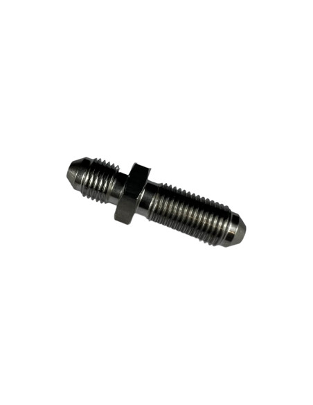 RACOR PASAMUROS RECTO 3/8" X 24 UNF (CONVEXO)