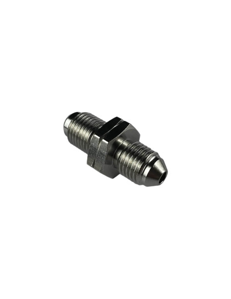 Stainless steel fitting brake adaptor male 3/8” X 24 UNF to male 10X100 (Convex - concave)