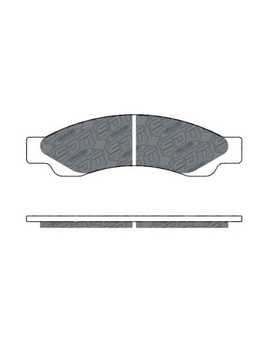 FRONT SINTER RACING BRAKEPADS RS-43 FOR CANAM MAVERICK R 2024 (OE 703501223)