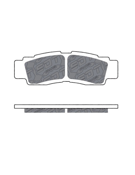 FRONT SS-23 SPORT SINTER PADS YAMAHA YXZ 1000 R SS SE XTR WOLVERINE RMAX2 RMAX4