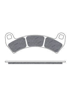 FRONT BRAKE PADS RS-43 RACING SINTER PADS POLARIS RZR XP TURBO 2016-2021 RZR XP 4 TURBO 2016-2021 RZR PRO XP 2020-2022 2