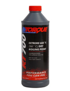 Líquido de frenos competicion TORQUE RT700 (Seco 361º / Húmedo 226º) (500ml)