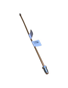 Línea de freno de cobre lista para instalar con racores macho M10x1 2
