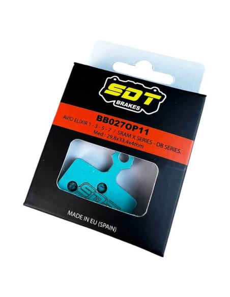 PASTILLAS BICICLETA OEM PERFORMANCE OP11 AVID ELIXIR 1/3/5/7. SRAM X SERIES / DB SERIES.
